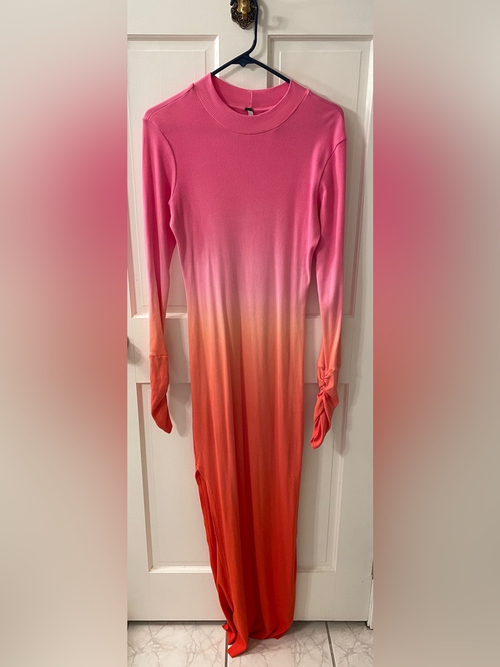 NWOT YFB Ombré Bodycon Maxi Dress - Picture 2 of 7